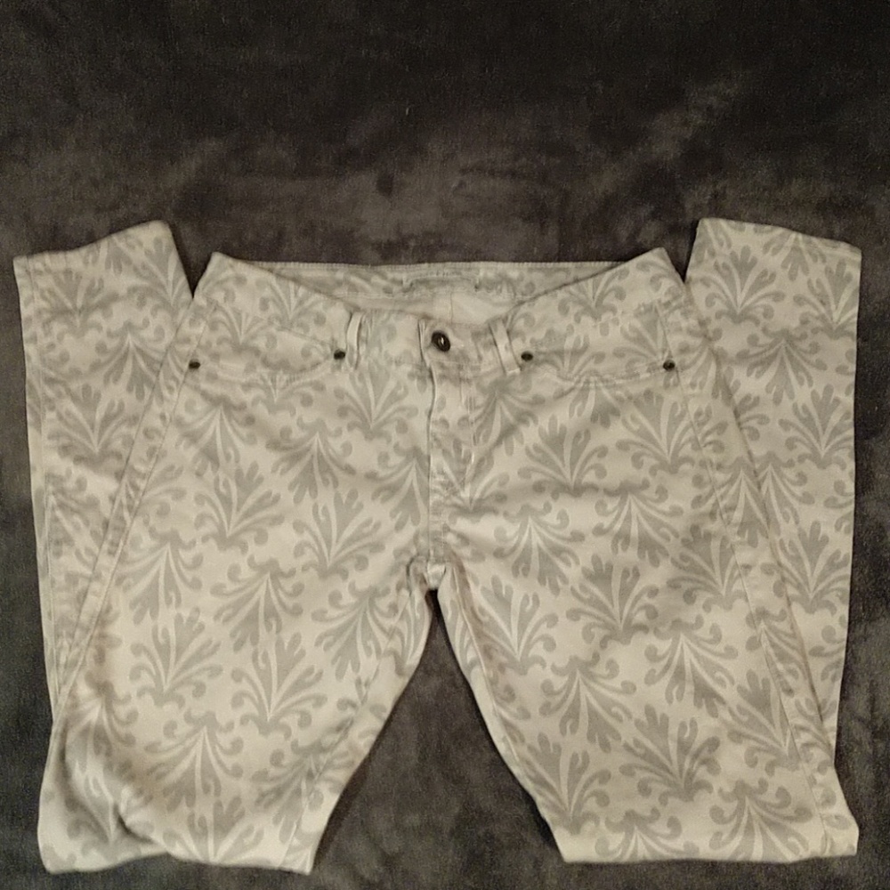 SOLD Rich & Skinny Jeans unique Jacquard  SOLD